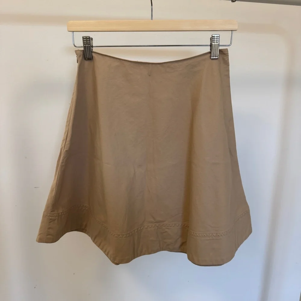 Ralph Lauren Tan Circle Skirt - Picture 5 of 5